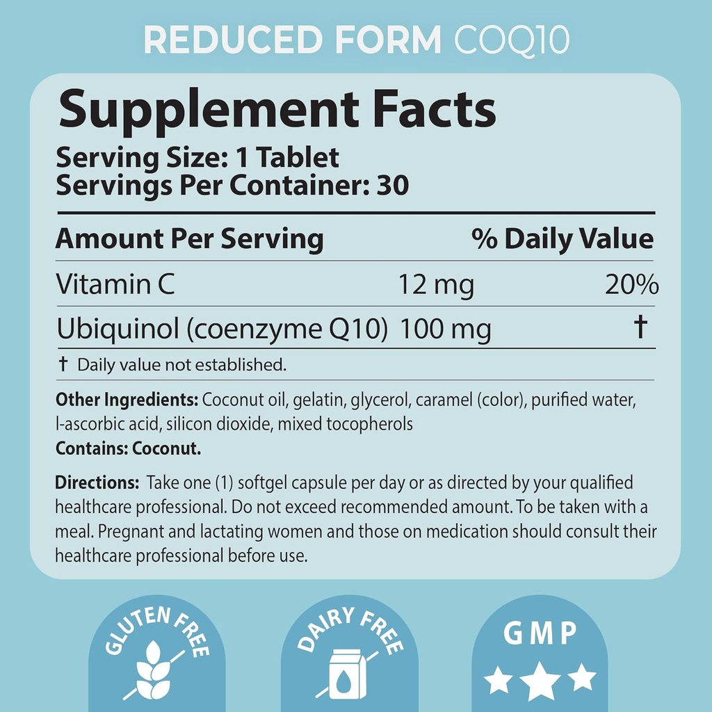 Pharma Nord Bio-Ubiquinol QH 100 mg 90 Softgels