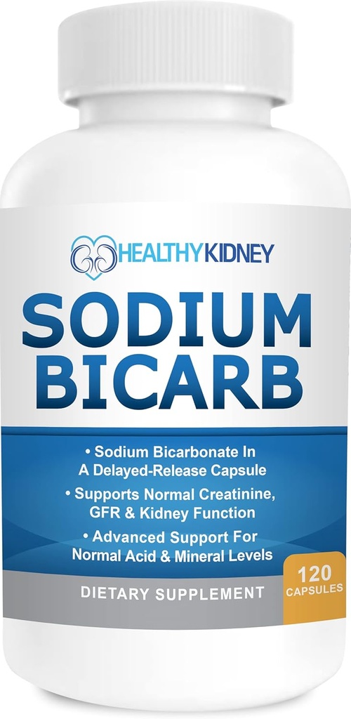 Kidney Restore & Sodium Bicarb 2-Pack Bundle for Kidney Cleansing & Supporting Normal Acid Levels