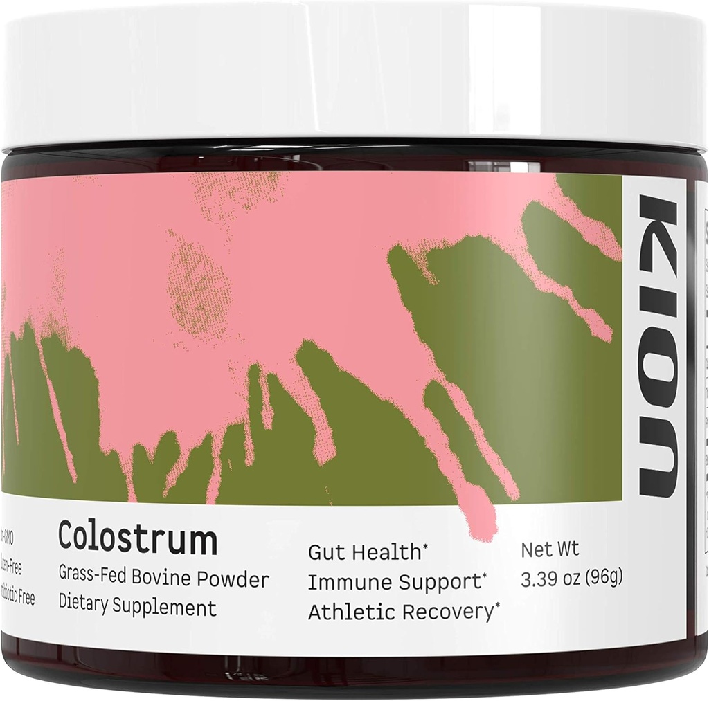 Kion Colostrum | Grass-Fed Bovine | Gut Health and Immune Support | 30 Servings