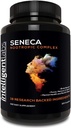 Intelligent Labs Seneca Nootropic Brain Support Supplement | Focus, Memory & Clarity | 18 Brain-Boosting Ingredients | B-Complex Vitamins, Lion’s Mane & Ashwagandha | Caffeine & Stimulant Free