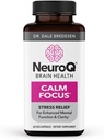 LifeSeasons NeuroQ Calm Focus Capsules - Stress Relief Supplement - Supports Mental Function & Relaxation - Sensoril Ashwagandha, Magnesium, GABA, L-Theanine, Andean Cocoa & Kava Kava - 60 Capsules