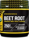 Primaforce Organic Beet Root Powder (250g) Unflavored - Natural Source of Antioxidants and Nutrients