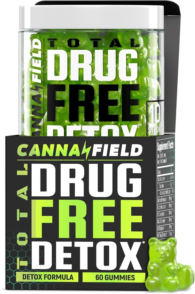 Full Body Cleanse Detox Gummies, Liver, Gut & Kidney Cleanse Detox & Repair with Milk Thistle & Duck Flower Plant, Complete Digestive Health Supplement, Heavy Metal Cleanse for Adults Women & Men