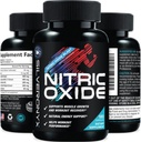 Extra Strength Nitric Oxide Supplement 3X Strength L Arginine, Citrulline Malate, AAKG, Beta Alanine - Premium Muscle Supporting Nitric Booster - Natural Energy & Heart Health Support - 180 Capsules