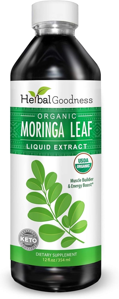 Herbal Goodness Moringa Leaf Extract - Parent (Moringa Leaf Extract 12oz)