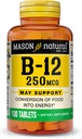 Mason Vitamins Mason Vitamin B 12 250mcg Tablets