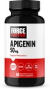 FORCE FACTOR Apigenin Supplement for Relaxation and Stress Support, Powerful Bioflavonoid and Antioxidant, Apigenin 50mg, Premium Quality, Vegan, Non-GMO, 60 Capsules (Packaging May Vary)