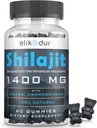84,000 MG Organic Shilajit Gummies with 85+ Trace Minerals, Fulvic Acid, Shilajit for Men & Women, Energy & Immune Support, High Potency Gold Grade, Sugar-Free, Vegan, 100% Natural 60 Gummies
