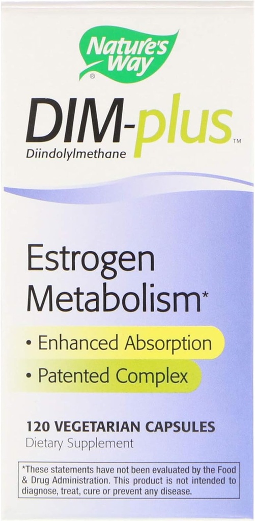 Nature's Way DIM-plus - Estrogen Metabolism Formula -- 120 Capsules