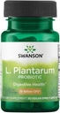 Swanson L. Plantarum - Digestive Supplement Promoting Gastrointestinal Balance & Bowel Regularity - Natural Formula to Help Reduce Bloating - (30 Veggie Capsules)