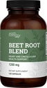 Organic Beet Root Capsules 1200 mg - Beet Root Powder & Juice Blend Supplement for Men and Women - 120 Capsules