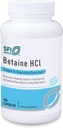 Klaire Labs SFI Health Betaine HCl 648mg - Hypoallergenic Betaine Supplement to Support Digestion & Nutrient Absorption - Gluten-Free, Corn-Free (100 Capsules)