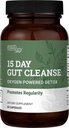 15 Day Gut Cleanse Detox For Women and Men - Vegan, Non-GMO Ingredients For Waist Loss and Constipation Relief With A 15 Day Cleanse Gut Support Without Cramping, As Seen On TikTok (60 Capsules)