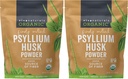 Viva Naturals Organic Psyllium Husk Powder, 24 oz - Finely Ground, Unflavored Plant Based Superfood - Good Source of Fiber for Gluten-Free Baking, Juices & Smoothies - Certified Vegan, Keto and Paleo