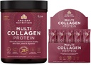 Ancient Nutrition Multi Collagen Protein Powder, Unflavored, 60 Servings + Multi Collagen Protein Powder Stick Packs, Unflavored, 40 Packs