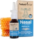 NaturaNectar - Bee Propolis Nasal Spray Saline Sinus Rinse & Relief - Pure Brazilian Propolis and Ingredients - Gentle and No Burning Sensation - Nasal Guardian - Ethical Beekeeping - 1 FL Oz - 1 Pack