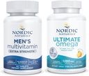Nordic Naturals Starter Pack - Men's Multivitamin Extra Strength, Ultimate Omega