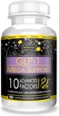 ACTIF GLP-1 Mega Support with 10 Advanced Weight Factors and Probiotics, GLP-1 Activator and Metabolism Support, Non GMO, Made in USA, 60 Count