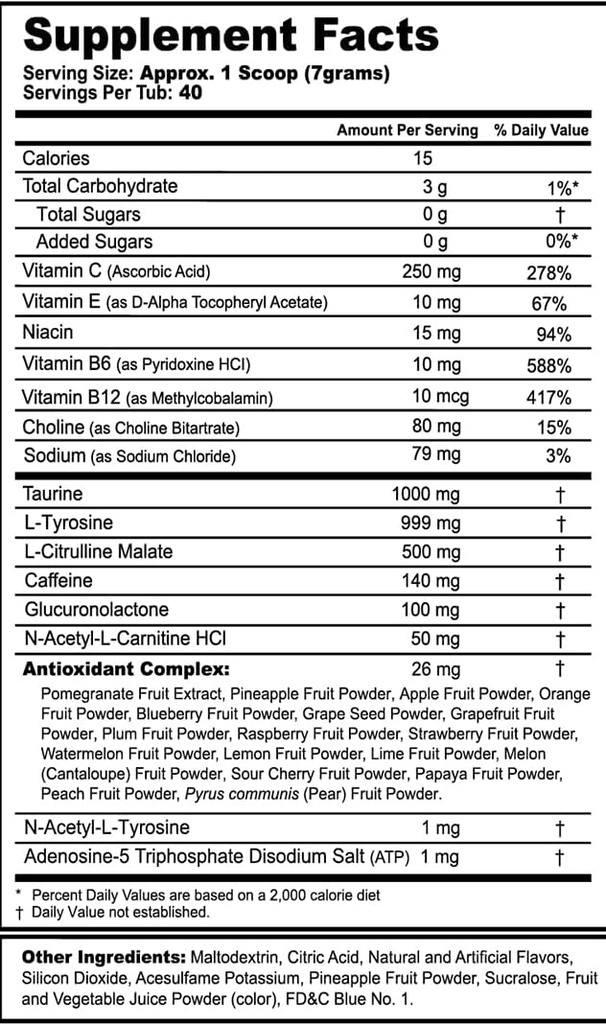 G Fuel Pac-Man Energy Drink Powder, Pre Workout Caffeine Mix for Gaming, Sugar Free Focus Amino, Vitamin + Antioxidants, 9.8oz (Cherry Lollipop, 40 Servings)