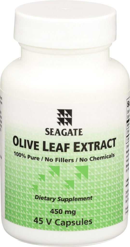Seagate Products Olive Leaf Extract 450mg 45 Capsules
