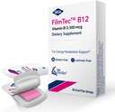 Ibsa FilmTec B12 - Dietary Supplement – 500 mcg Vitamin B12-30 Oral Dissolving Films for Immediate Release and Tolerability - Gluten-Free, Lactose-Free, Sugar-Free, Non-GMO