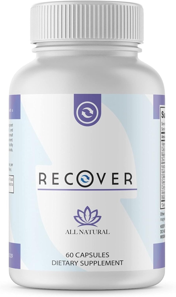 Anti Alcohol Drink Support Supplement – Craving support with Kudzu, L Glutamine B Vitamins RNA/DNA complex and more. 60 Capsules