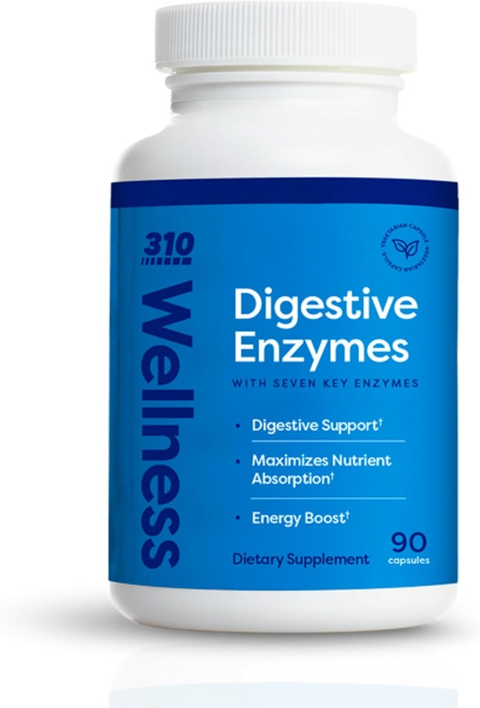 310 Nutrition Digestive Enzymes Supplement