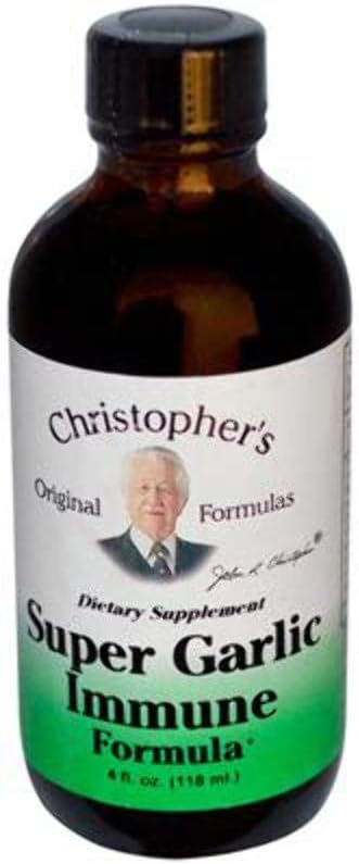 Dr Christophers Super Garlic Immune 4 oz