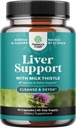 Natures Craft Liver Cleanse Detox & Repair 90 Capsules - Herbal Liver Support Milk Thistle Supplement - Silymarin Milk Thistle Supplements with Dandelion Root, Choline, Beetroot & Artichoke Extract