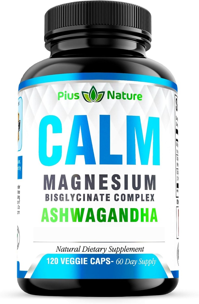 Calm - Magnesium Glycinate with Ashwagandha Root Extract