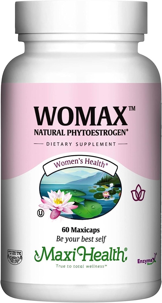 Menopause Supplements for Women Hot Flashes & Night Sweats - Hormone Balance, Menopause Relief for Women & Perimenopause Support - with Black Cohosh, DIM & Red Clover - Womax - 60 Ct