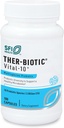 SFI Health Klaire Labs Ther-Biotic Vital 10 - Multistrain Probiotic with Lactobacillus, Bifidobacterium & More - Support Gut Health, A Balanced Microbiome & Immune Function (100 Capsules)