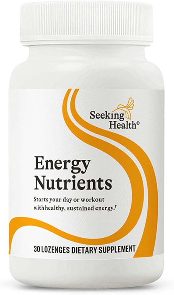 Seeking Health Energy Nutrients- Starts Your Day or Workout with Healthy sustained Energy- 30 Lozenges