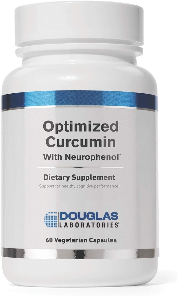 Douglas Laboratories - Optimized Curcumin with Neurophenol - Blueberry and Grape Extracts to Support Cognitive Function - 60 Capsules