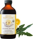 Urban Moonshine Original Digestive Bitters - Debloat - Gut Health - Appetite Regulation - Digestive Support - Certified Organic - Dandelion Root - Burdock Root - 8 Fl Oz