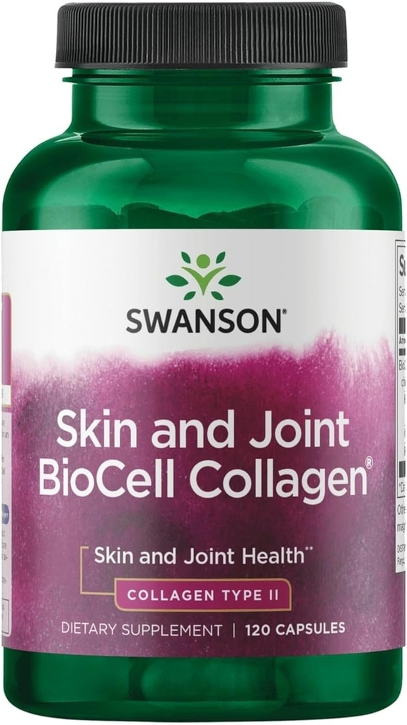 Swanson Chicken Sternum Cartilage - Collagen Type II 500mg 200 Capsules