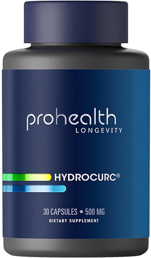 ProHealth HydroCurc® (500 mg, 30 Veggie Capsules) Longevity