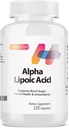Alpha Lipoic Acid 650mg per Serving – 120 Vegetarian Capsules, 60-Day Supply – Gluten-Free, Soy-Free, Non-GMO Antioxidant for Energy & Nerve Health