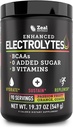 Zeal Electrolyte Powder - 90 Servings | Keto Electrolytes Powder | Zero Sugar, BCAAs, B-Vitamins | Potassium, Zinc, Magnesium | Hydration Powder Recovery Drink | Passion Fruit Orange Guava