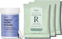 Rael Bundle - Probiotics Supplements for Women, Digestive Enzymes, Urinary Tract Health (30 Day Supply) & Flushable Feminine Wipes, pH Balance (10 Count, Pack of 3)