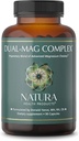 Natura Health Products Dual-mag Complex Supplement - Promotes Cardiovascular, Neurological, and Immune Health - Featuring Albion’s Magnesium Bisglycinate Buffered Chelate (90 Capsules)
