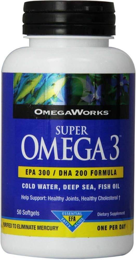 OMEGA WORKS SUPER OMEGA 3 SFGL Size: 50