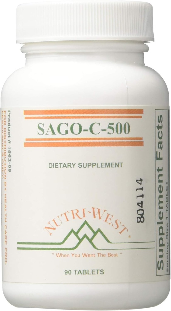Nutri-West - Sago-C-500 90 Tablets