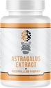 Gorilla Mind Astragalus 750mg Capsules - Long Term Immune Support and Improved Cardiovascular Health (90 Capsules)