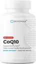 CoQ10 60 Capsules coq10 200mg ubiquinol Supports Cell, Circulatory Health, Energy Production and Antioxidant Support for Heart Health- Made in USA - Vegan, Non-GMO, Gluten Free