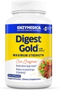 Enzymedica Digest Gold + ATPro, Maximum Strength Enzyme Formula, Prevents Bloating and Gas, 14 Key Enzymes Including Amylase, Protease, Lipase and Lactase, 120 Capsules