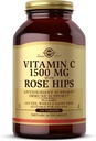 Solgar Vitamin C 1500 mg with Rose Hips, 180 Tablets - Antioxidant & Immune Support - Overall Health - Supports Healthy Skin & Joints - Non GMO, Vegan, Gluten Free, Dairy Free, Kosher - 180 Servings