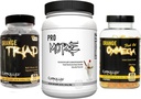 CONTROLLED LABS Bundle - Orange Triad (30 Serv), Orange Oximega Fish Oil (120 softgels), PROmore Protein (27 Serv) French Vanilla Ice Cream Sundae