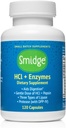 Smidge™ HCl + Enzymes – Digestion – 120 Capsules