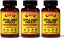 Bragg Apple Cider Vinegar Capsules with Vitamin D and Zinc - (3 Pack) 90 Capsules - Supports The Immune System